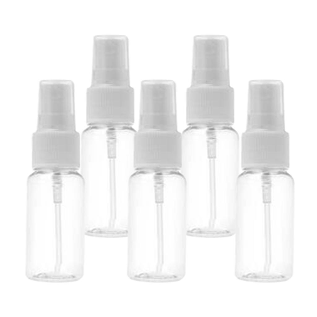 15 Pieces Portable Transparent Empty Perfumes Bottles with Pump Cap 10ml