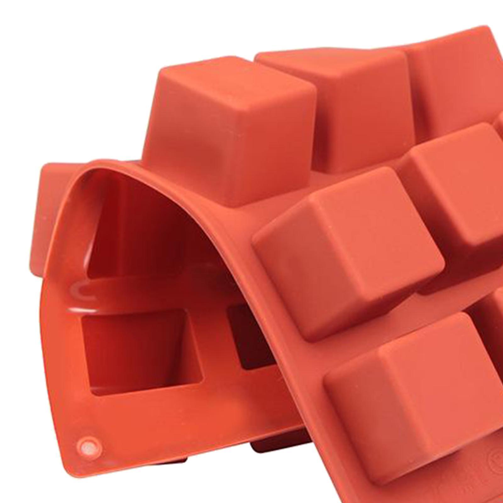 Square chocolate molds Pastry Tools Cupcake Baking Pan Kitchen Supply