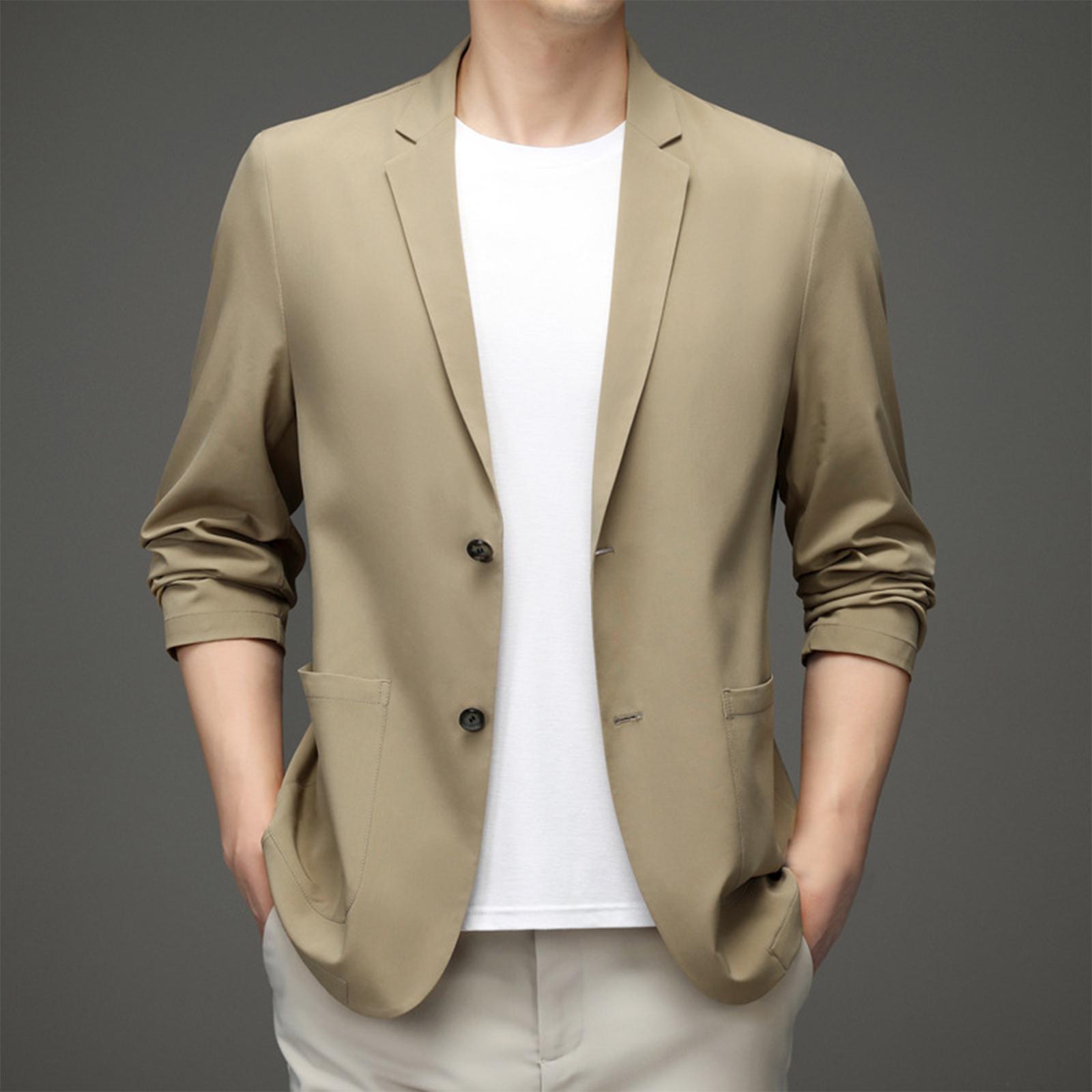 Suit Jacket Men Suit Men Classy with Pocket Mens Sport Coats and Suit Mens Suit Coats for Celebrations Festivals