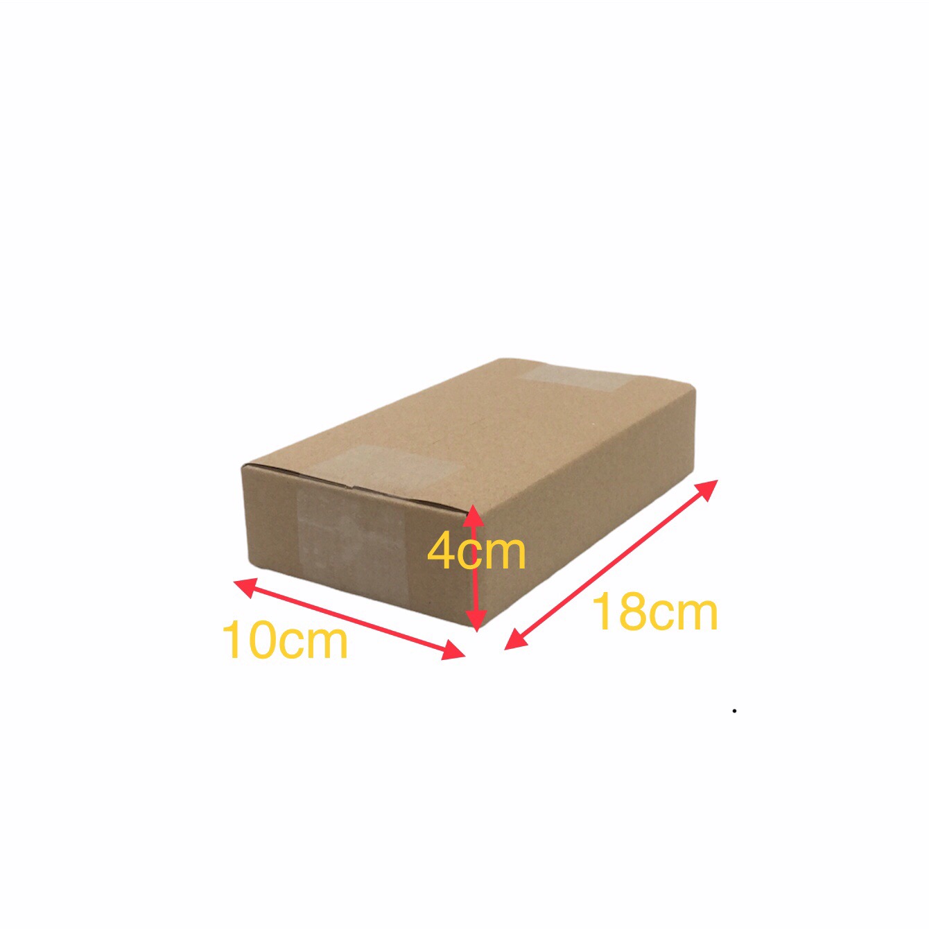 18x10x4 Combo 10 hộp carton đóng hàng cỡ nhỏ size 18*10*4