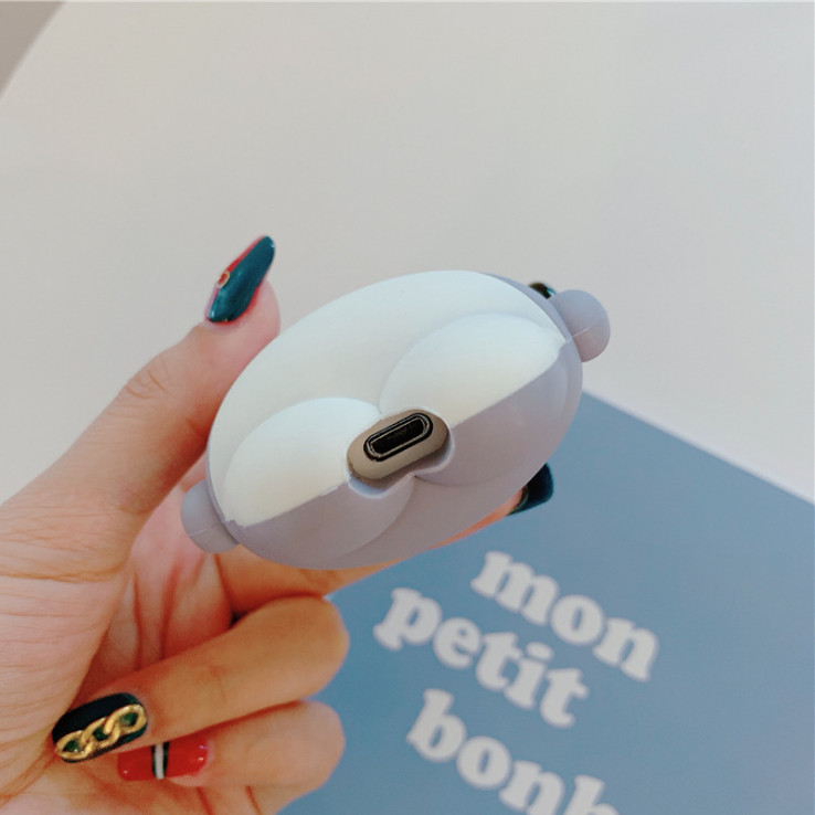 Ốp bảo vệ tai nghe Cá Mập Con dành cho case airpod 1/2/Pro chống va đập