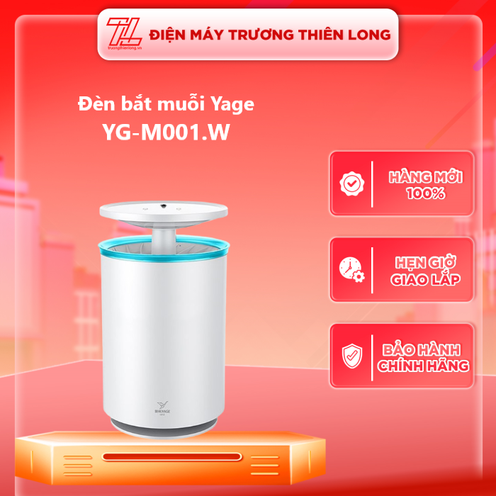 Đèn bắt muỗi Yage YG-M001.W - Hàng Chính Hãng