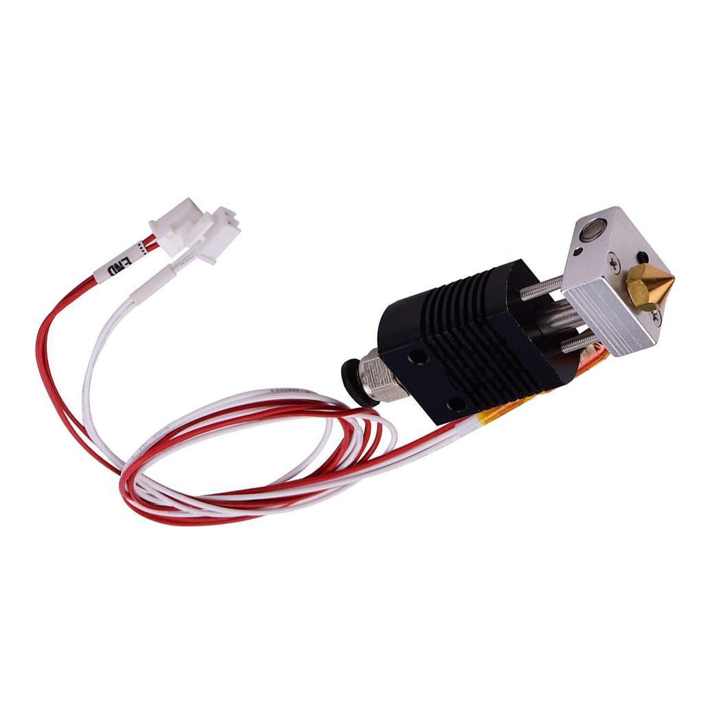 Kit 0.4mm Nozzle Extruder 24V 40W Aluminum Block For