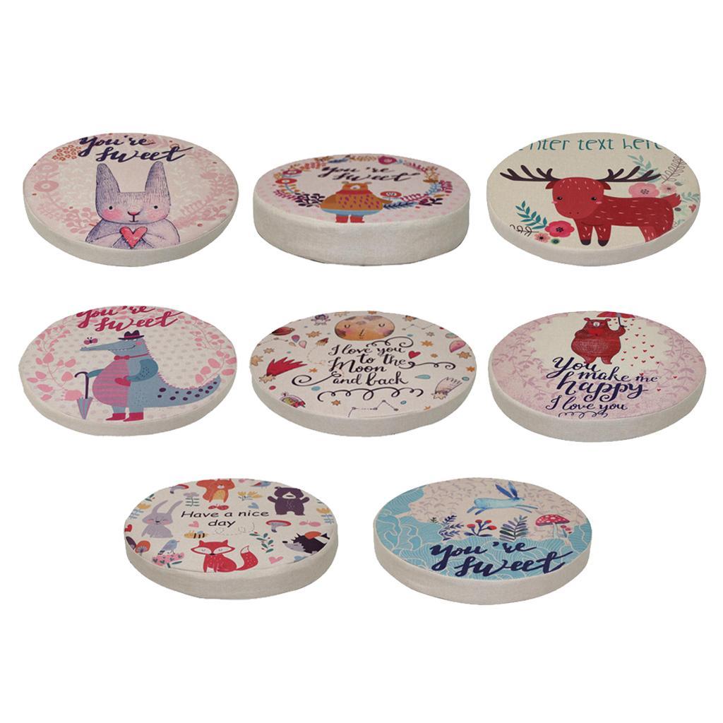 Non- Cushion Circular Chair Cushions Round Mat