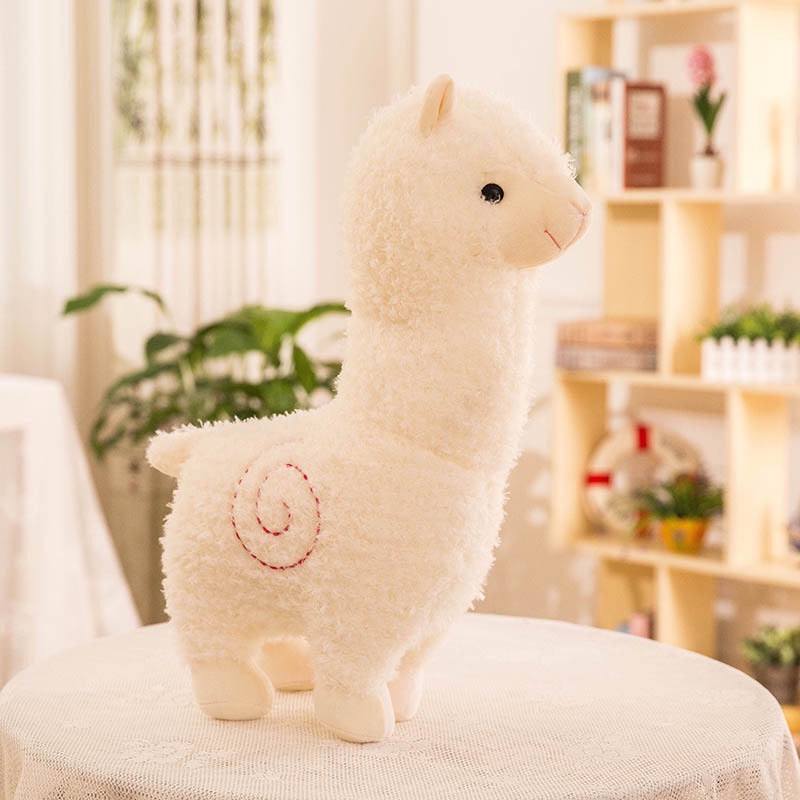 Gấu bông lạc đà Alpaca – Nhiều mầu - Size 28 cm – Quà tặng thú nhồi siêu dễ thương – Gối ôm cho bé ngủ ngon- DRU - Hàng Chính Hãng