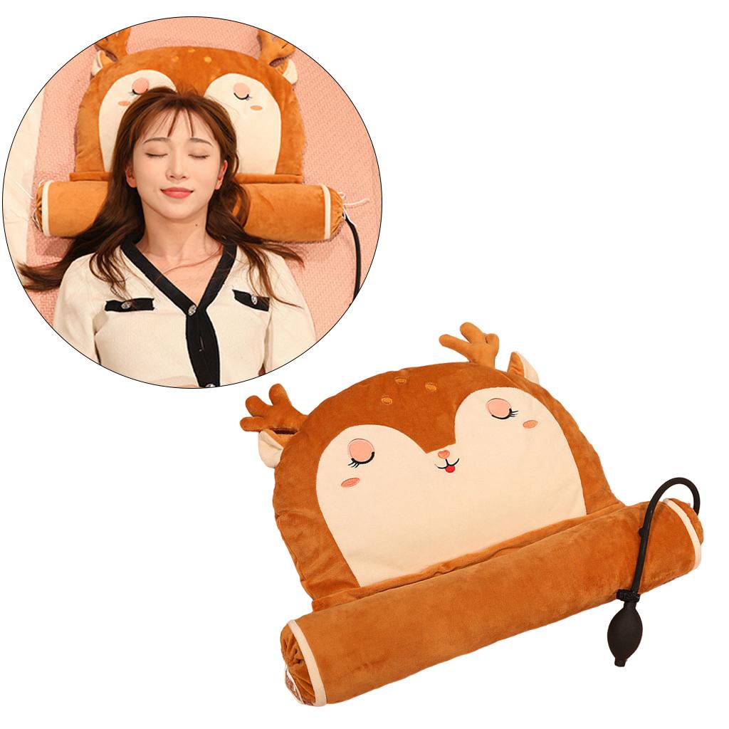 Neck Pillow Support Brace  Pillow  Inflatable for Travel