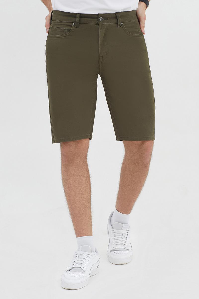 Quần shorts khaki nam form vừa SP21SS26-NM - GREEN