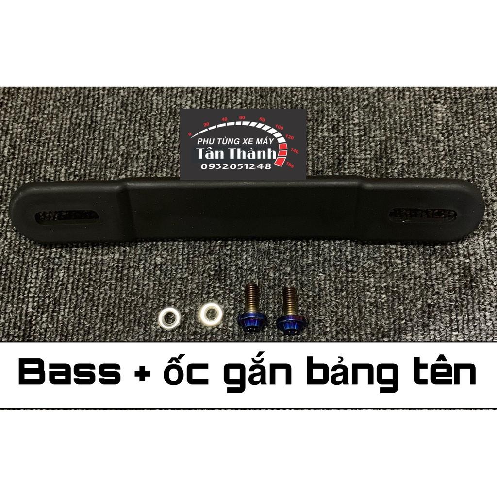 Bảng tên Titan dành cho Air Blade kèm bass ốc