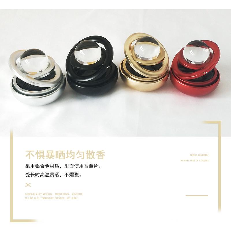 Thuận lợi nhất giữa các vì sao năng lượng mặt trời treo xe dầu thơm xe trang trí rắn dầu thơm vòng đôi xoay xe dưỡng