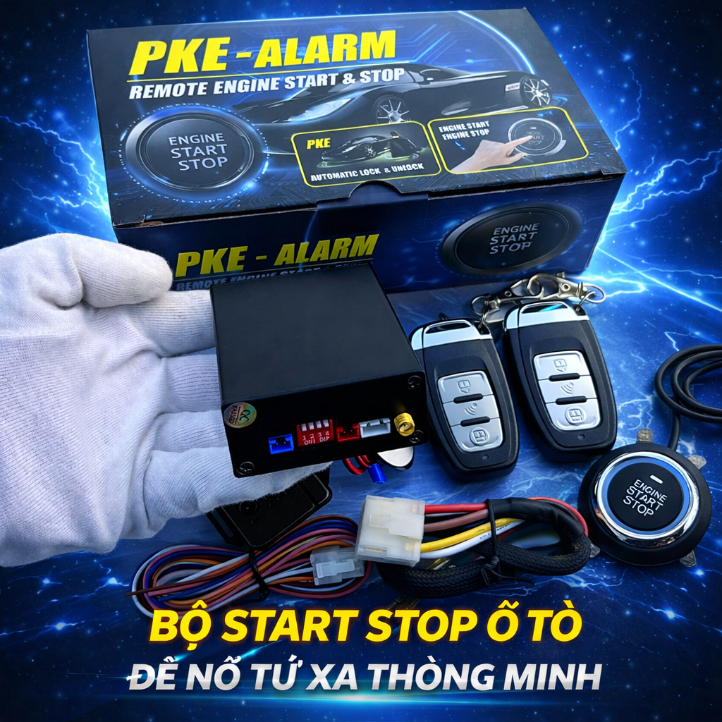 Bộ Đề Nổ Ô Tô Từ Xa Start Stop – Kết Nối App Điện Thoại, Phiên Bản Vỏ Nhôm Cao Cấp Loại Xịn, đồng hồ treo tường