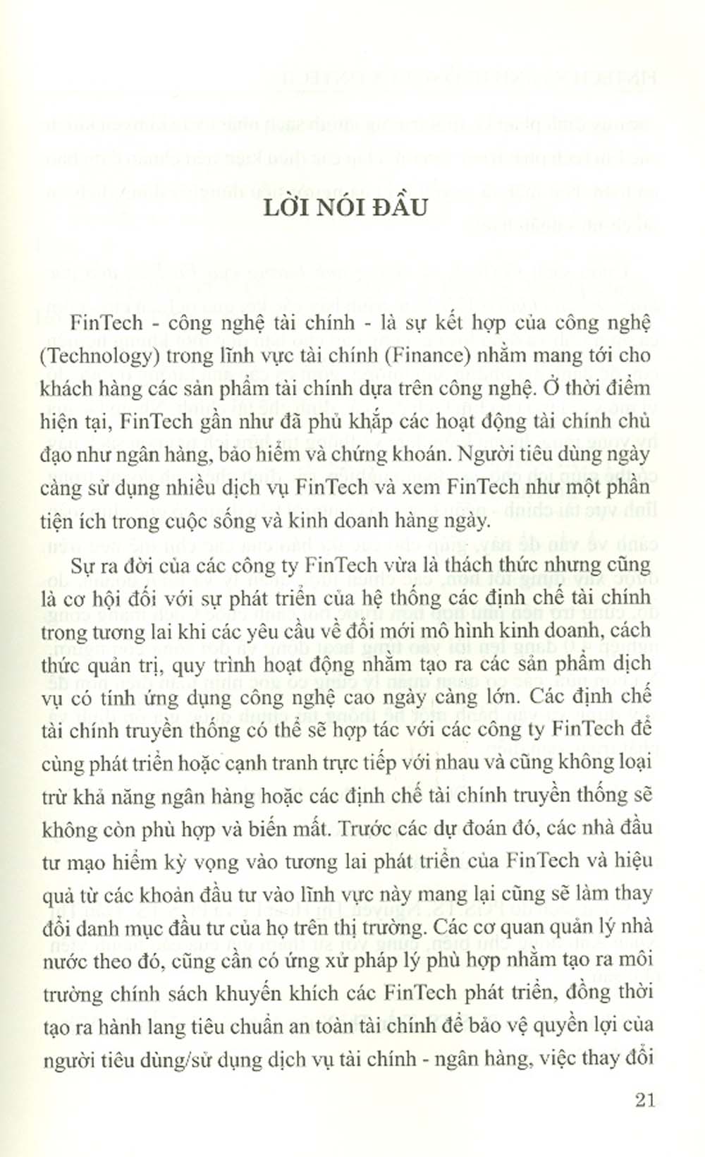 Fintech & Ảnh Hưởng Của Fintech Đến Các Định Chế Tài Chính Ở Việt Nam (Sách Chuyên Khảo)