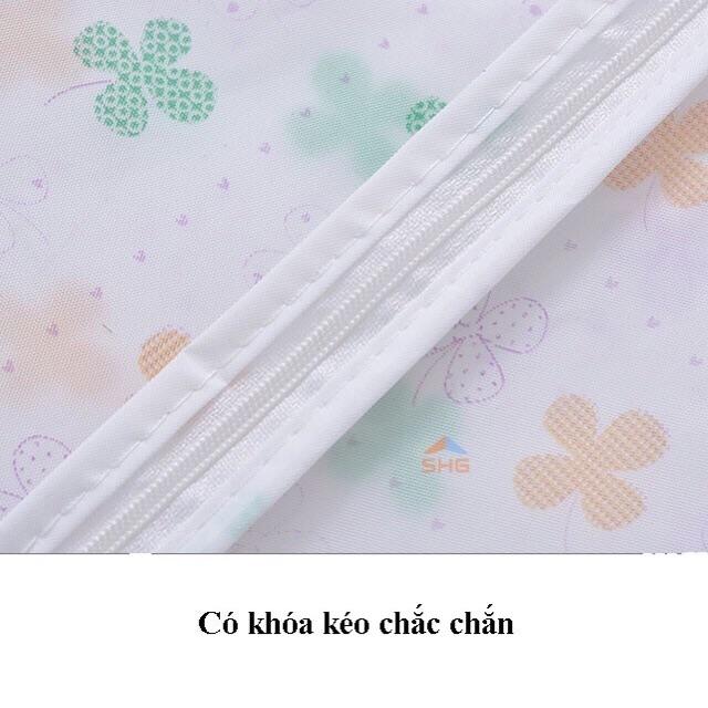 ÁO TRÙM MÁY GIẶT HOA LÁ HOÀNG GIA CAO CẤP, PHÂN LOẠI CỬA TRÊN VÀ CỬA TRƯỚC , KÍCH THƯỚC 56X60X83 CM