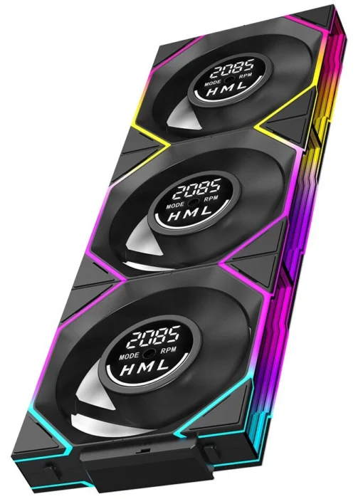 Bộ 3 Quạt Tản Nhiệt Fan Case Leopard V4 ARGB Sync Main Trắng/Đen – Hàng Chính Hãng