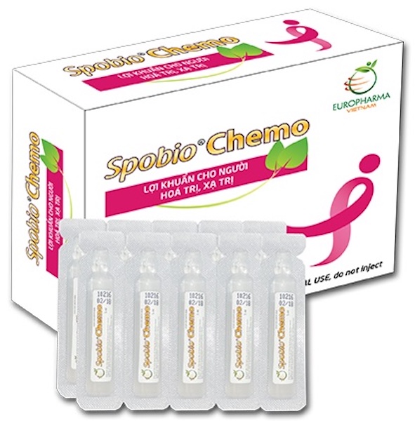 Combo 3 hộp Spobio Chemo men vi sinh dạng bào tử hỗ trợ tiêu hoá trị rối loạn tiêu hoá chán ăn tiêu chảy cho người hoá trị xạ trị