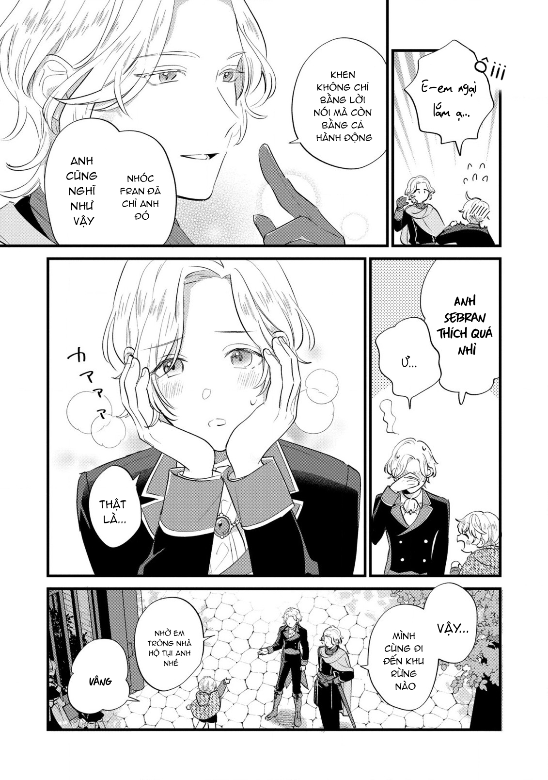 cuộc sống thường ngày muốn làm gì đó của con trai phản diện chapter 8 4