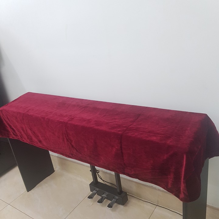 Khăn phủ đàn Piano điện Organ loại 88 phím kích thước 140 x 50 cm