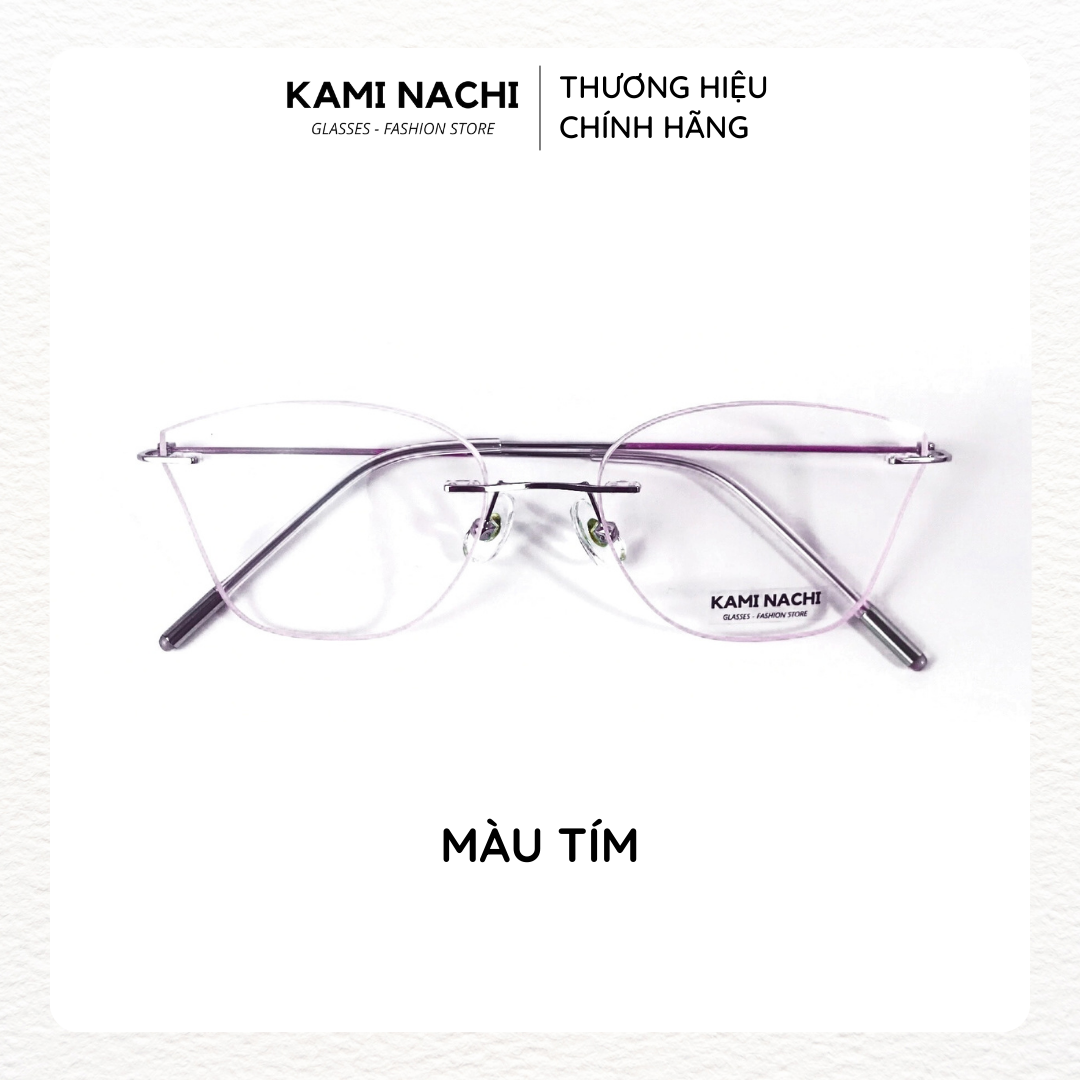 Gọng kính The Business Man phiên bản Butterfly chất liệu Titanium mạ Ion KAMI NACHI