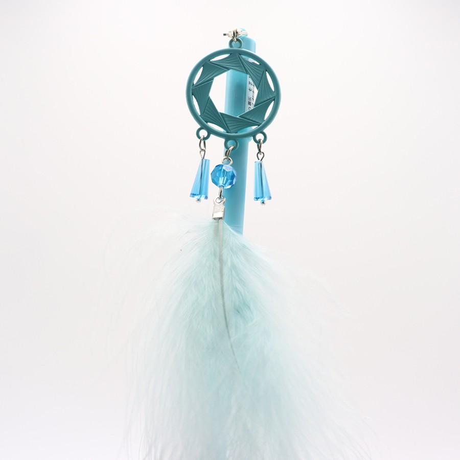 Bút gel phong thuỷ Dreamcatcher lông vũ cao cấp