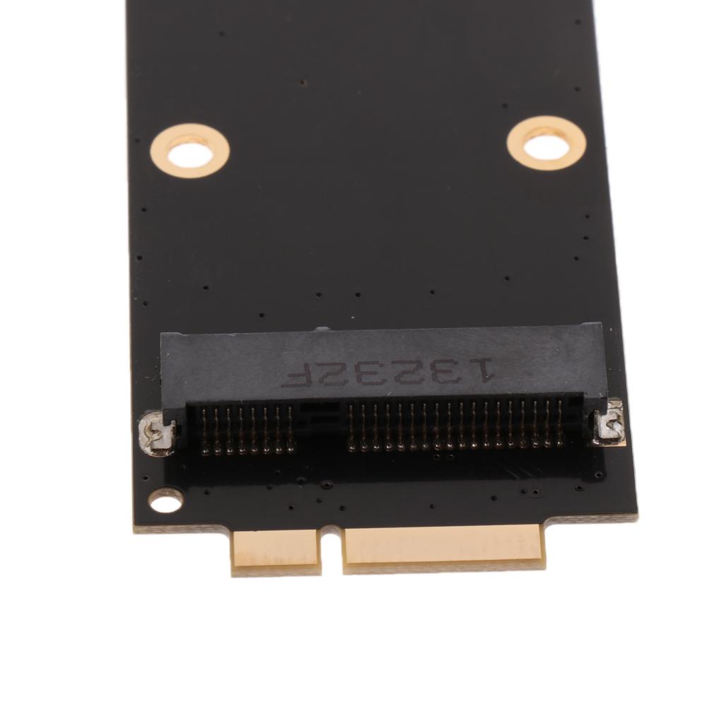 MSATA SSD to 17+7pin SSD Convertor Connector Adapter Card for 2012 MacBook