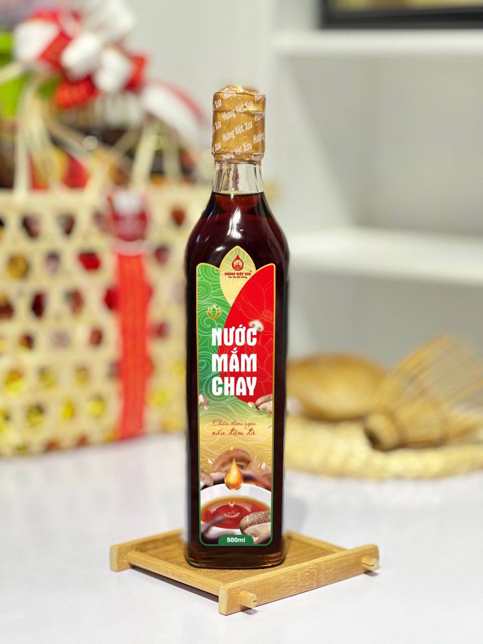 Nước mắm CHAY Hương Việt Xưa chai 500ml