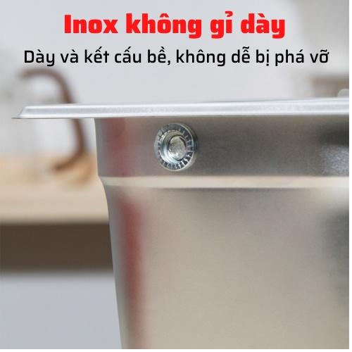 Hộp đập bã cà phê cao cấp Epresso inox cao cấp 10-15cm, hộp đựng bã cà phê, khay để cà phê tiện lợi dễ dàng sử dụng