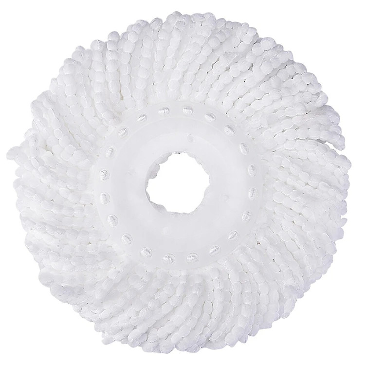 Bông Lau Nhà 360 Độ Sợi Microfiber Thấm Hút Nhanh, Màu Ngẫu Nhiên - Hàng chính hãng