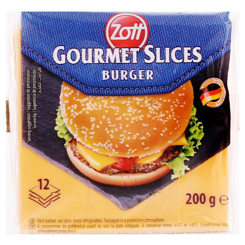 Phô mai Lát Zott Hamburger 200G-4014500028859