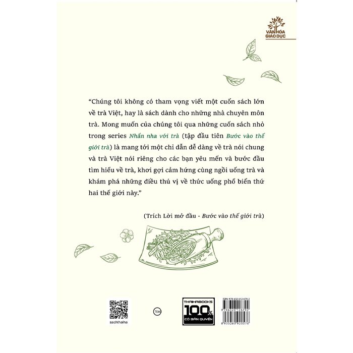 Nhẩn Nha Với Trà - Bước Vào Thế Giới Trà