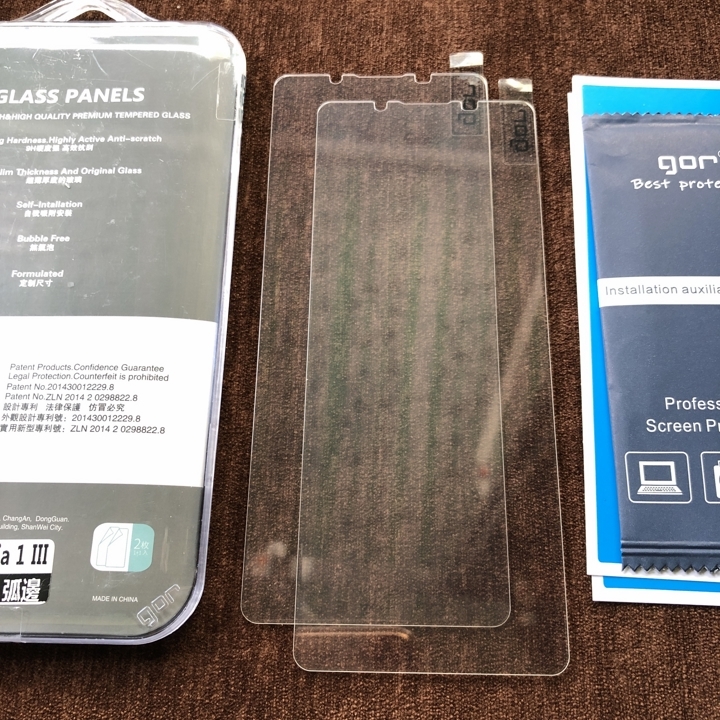 2 Cường lực cho Xperia 1 Mark 3 loại tốt Gor - Hàng nhập khẩu