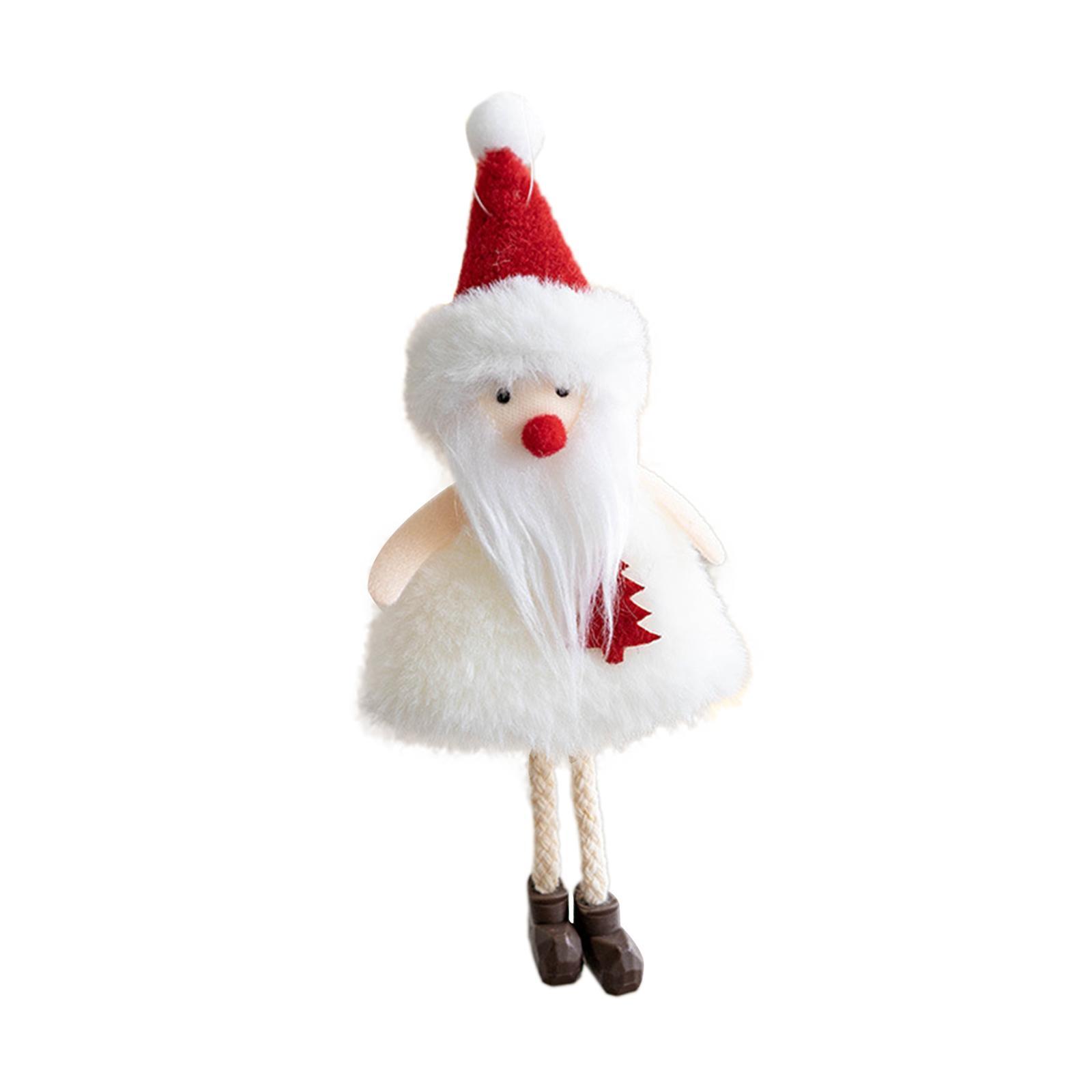Christmas Tree Hanging Doll Plush Doll Ornaments Decorations Pendant for Party Decor