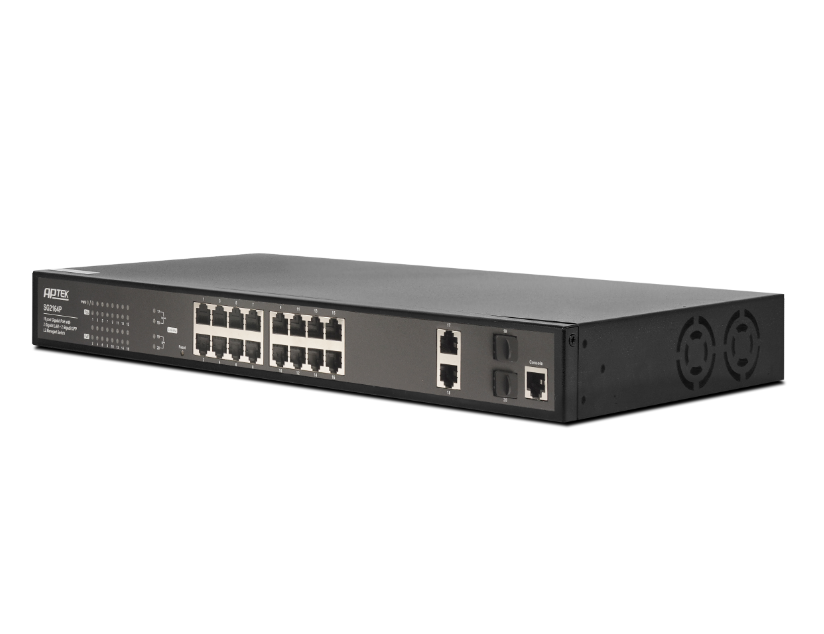 Switch APTEK SG2164P 16 Port POE L2 Managed - Hàng chính hãng