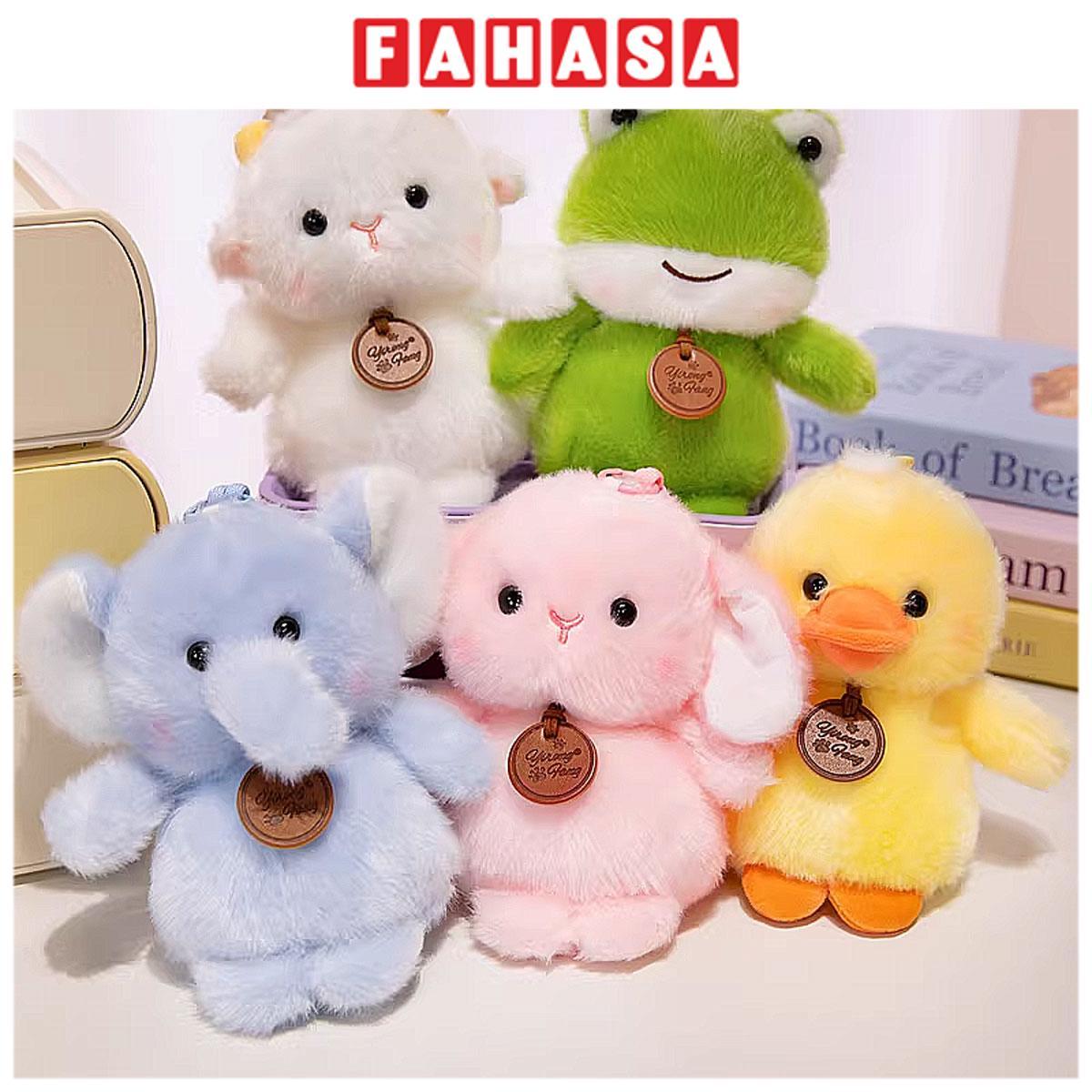 Móc Khóa Thú Bông Lông Xù - ZooZoo 12026 - Thỏ