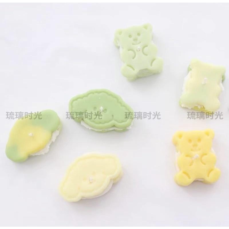 Nến Thơm Bánh Mặt Cún 3 Lớp Handmade Nhiều Mùi Hương, Quà Tặng Decor - Dory Lab