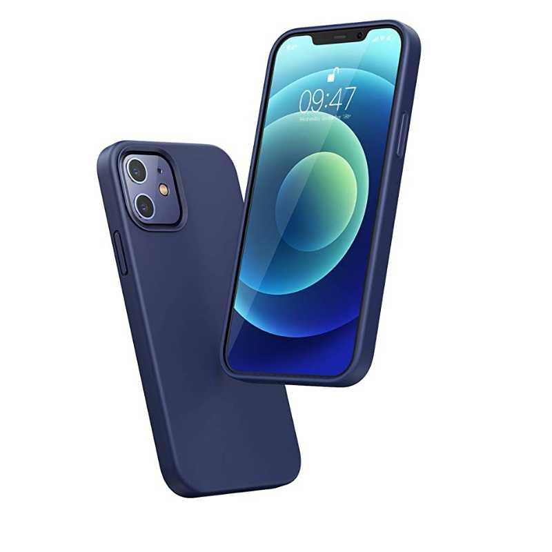 Ugreen UG20455LP418TK Iphone 12 Pro 6.1inch Màu Xanh Navy Ốp Lưng điện thoại Silicone - HÀNG CHÍNH HÃNG