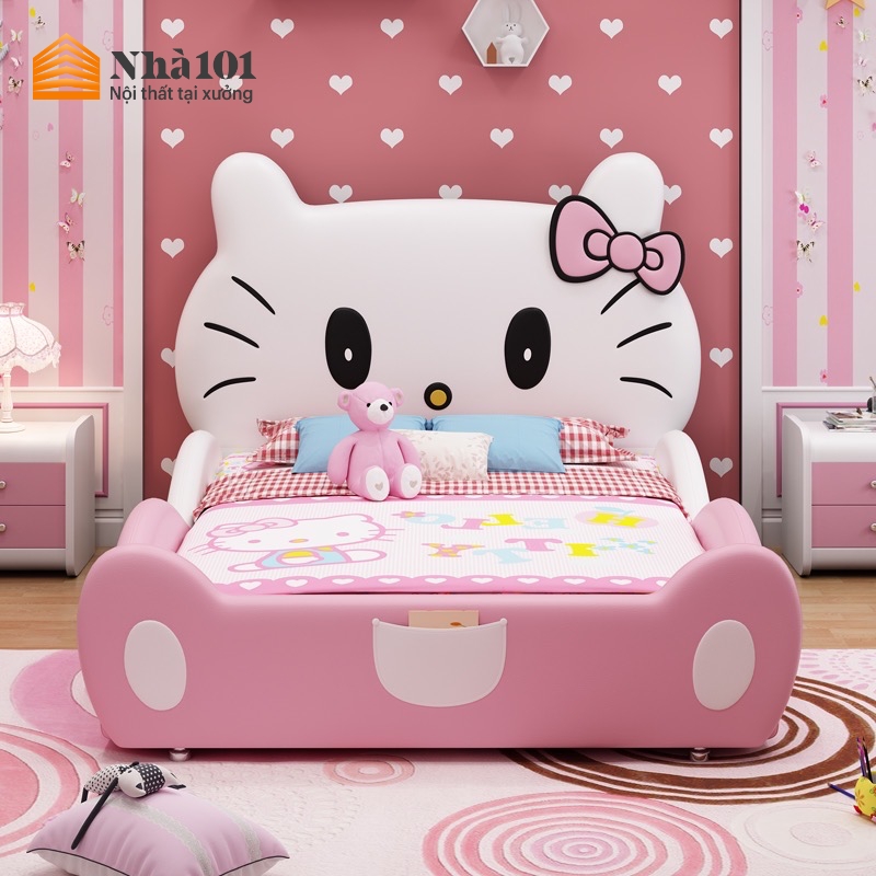 Giường trẻ em Hello Kitty Nhà 101