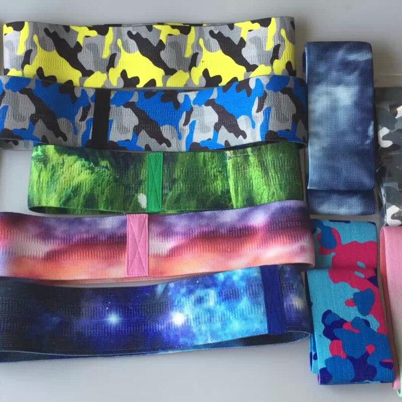 Fabric Resistance Band Elasticas Fitness Exercise Booty Band Hip Circle Loop Legs Thigh Glute Butt Squat Crossfit Gym Equipment