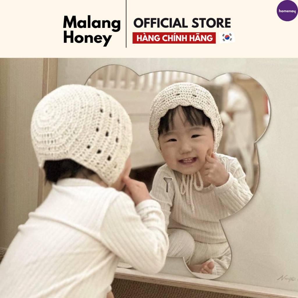 Gương thỏ cho bé - Malang honey - Trang trí phòng ngủ