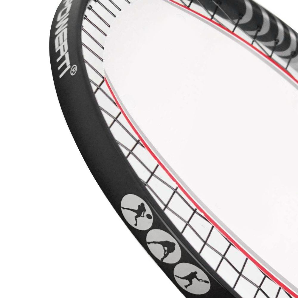 Băng bảo vệ vợt Tennis Băng dán bảo vệ đầu vợt Được làm bằng polyurethane, bền và nhẹ.