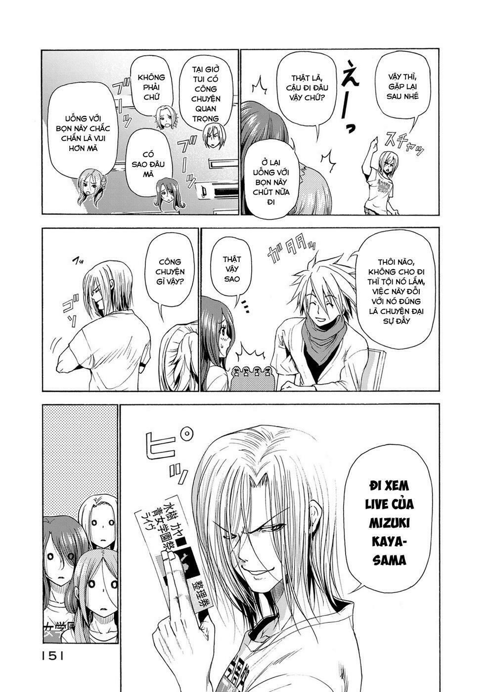 cô gái thích lặn - grand blue chapter 25 26