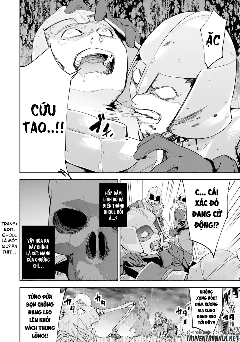 tôi, hiền nhân bị xử tử hình, đã được tái sinh lại thành một lich, và chiến tranh xâm lược bắt đầu chapter 2 4