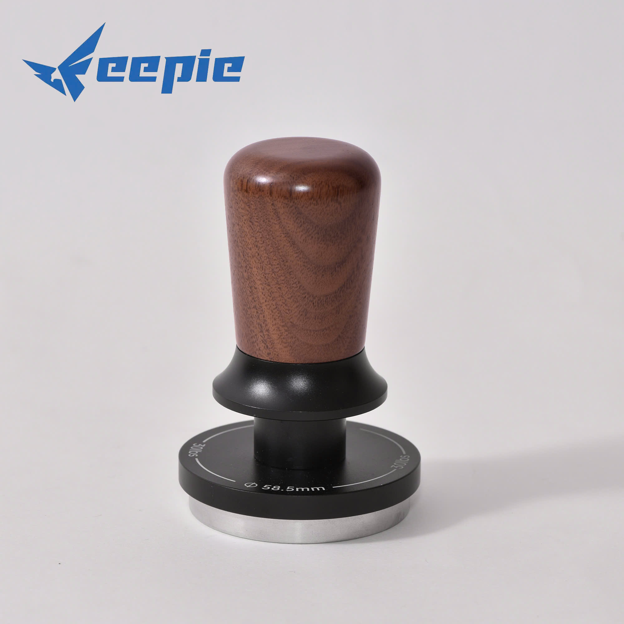 Feepie Tamper nén cà phê cố định lực cân bằng Wood charm