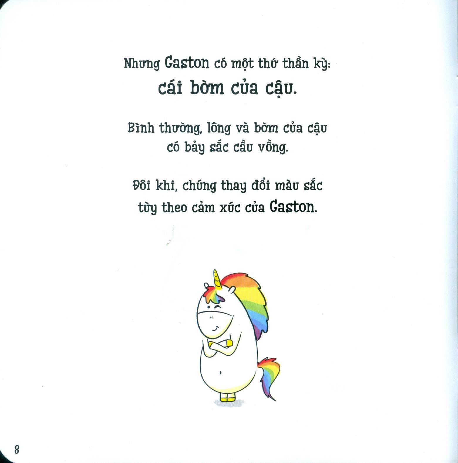 Ehon Thông Minh Cảm Xúc - Những Cảm Xúc Của Gaston - Con Vui Sướng (Từ 3 - 8 Tuổi)
