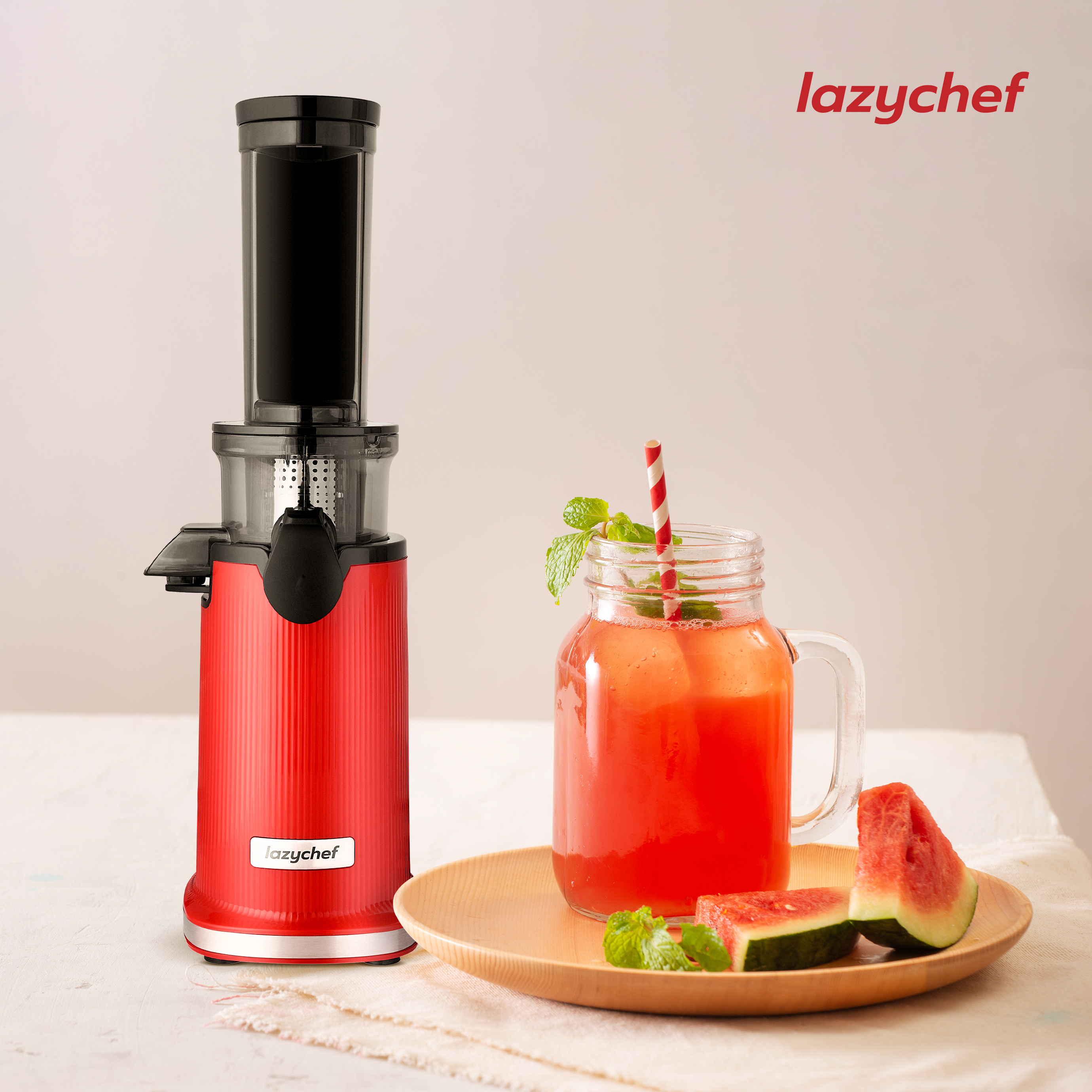 MÁY ÉP CHẬM MINI 3S LAZYCHEF - THÁO LẮP TRONG 3 GIÂY, BẢO HÀNH 12 THÁNG, HÀNG CHÍNH HÃNG