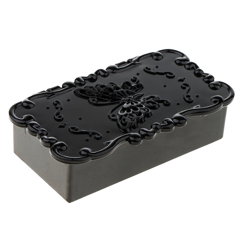 3Pcs False Eyelash Storage Case Box Makeup Cosmetic Mirror Case Organizer