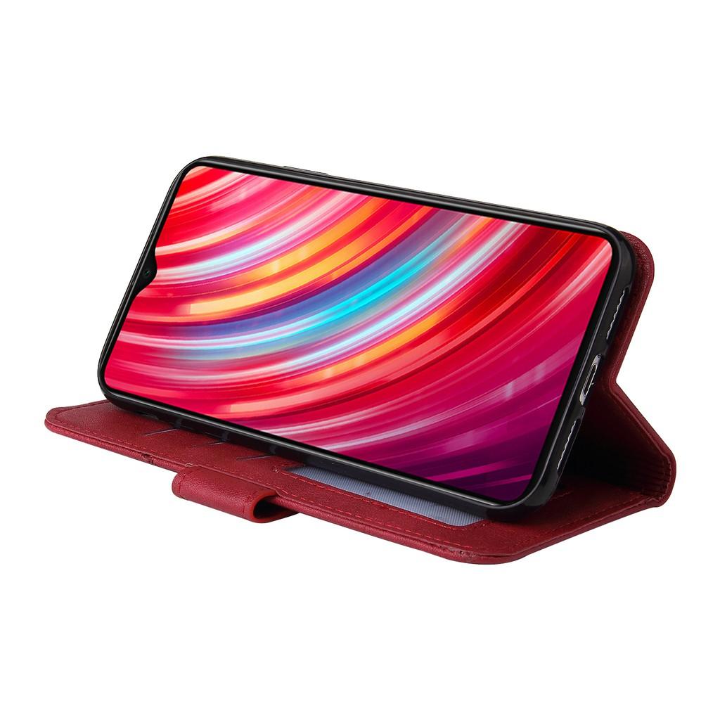 Ốp điện thoại da PC PU cứng dạng ví nắp lật cho Xiaomi Redmi Note 8 Pro Note 8T Note 7 Redmi 8 8A 7A