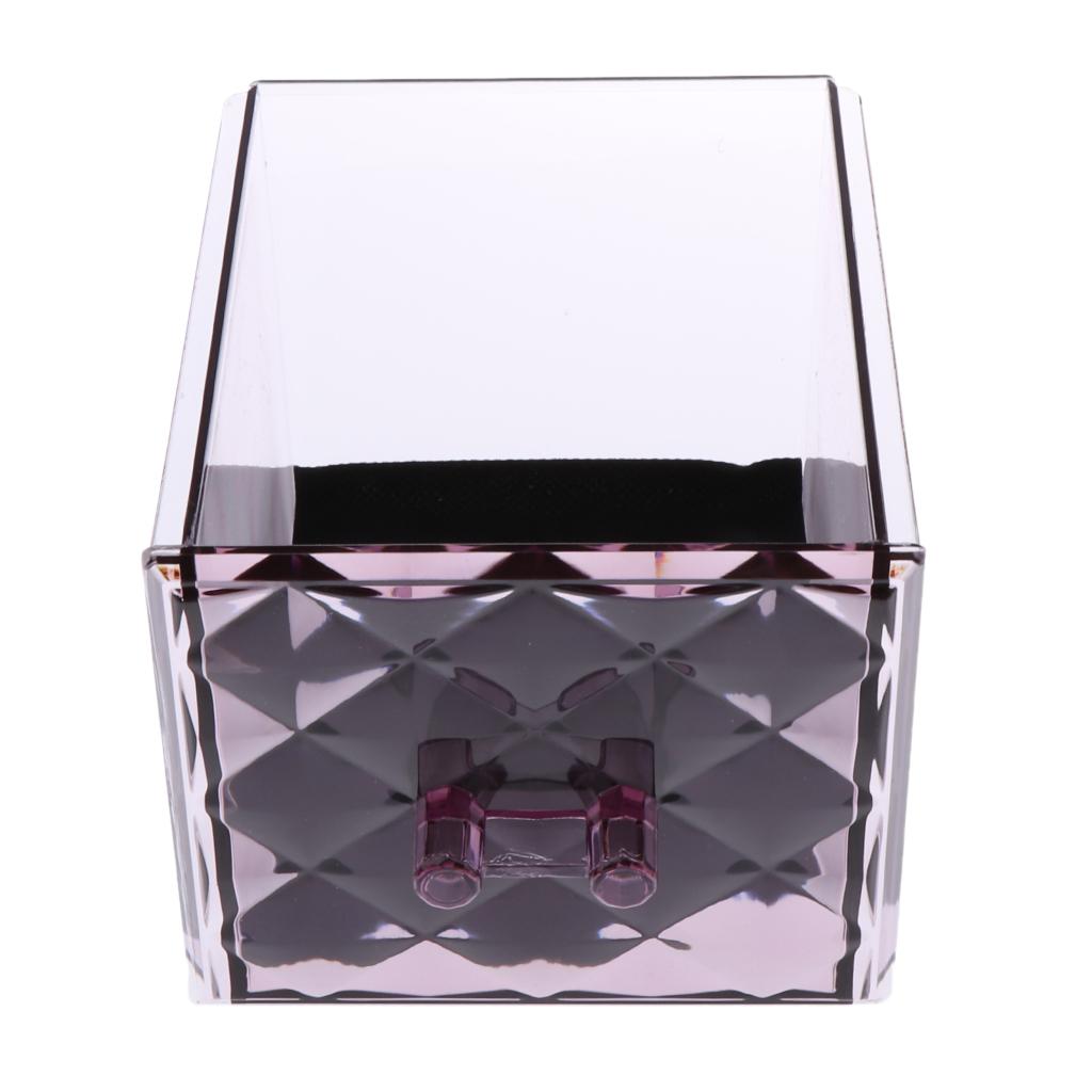 Acrylic   Cosmetic   Organizer   Makeup   Case   Jewelry   Storage   Holder