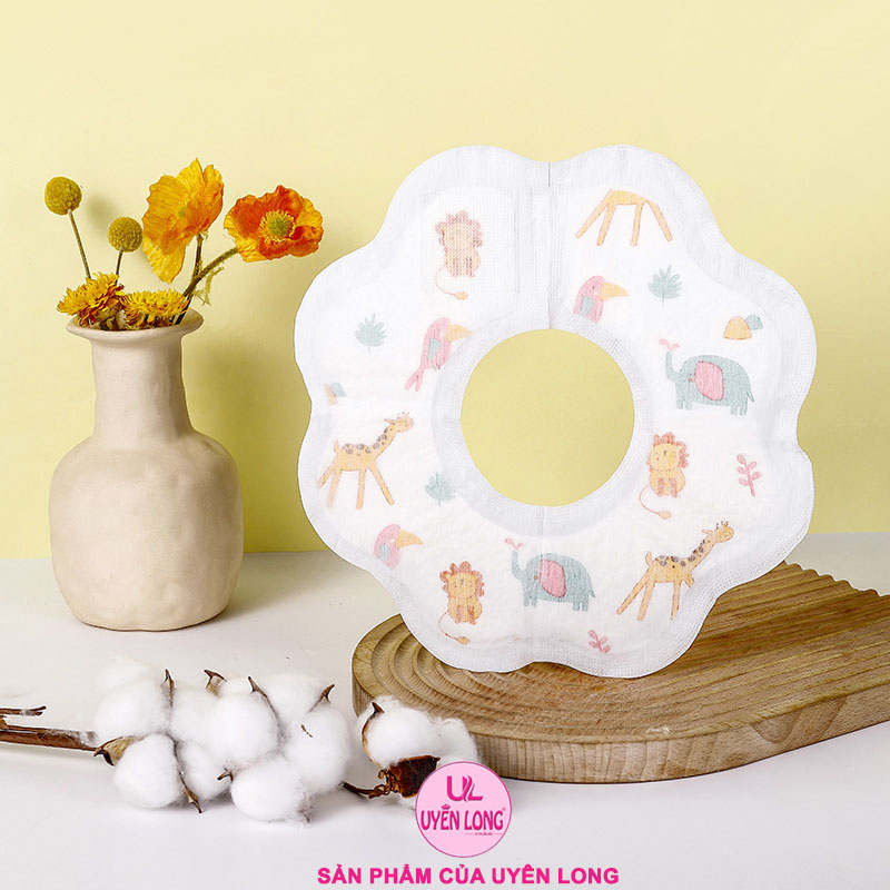 Yếm Thấm Nước Dãi Rớt Cho Bé Sử Dụng 1 Lần, An Toàn Cho Bé, Thuận Lợi Cho Mẹ, Dễ Dàng Mang Theo