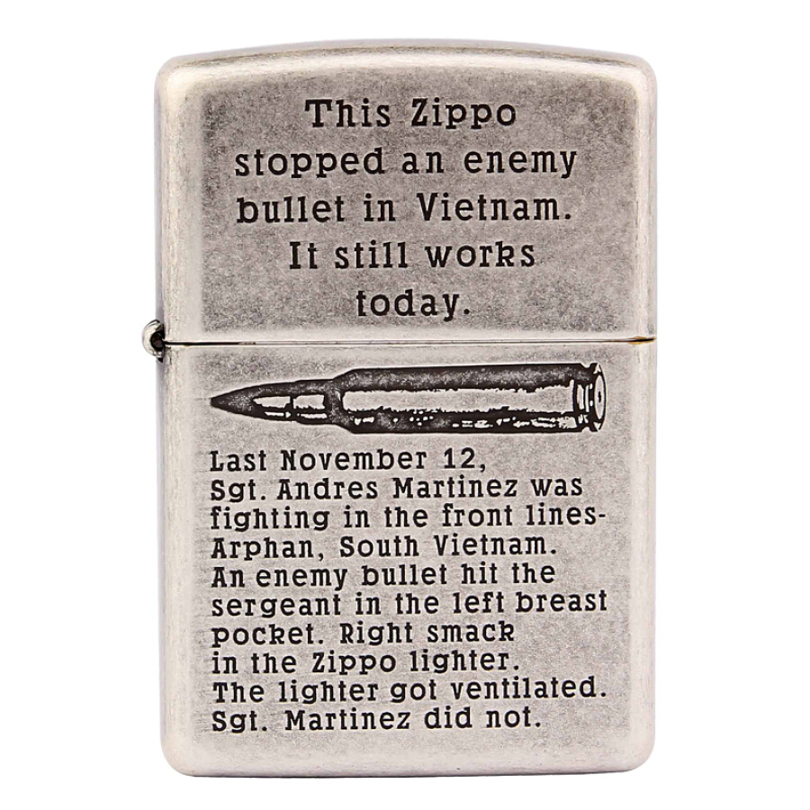 Bật Lửa Zippo 121fb Bullet In Vietnam