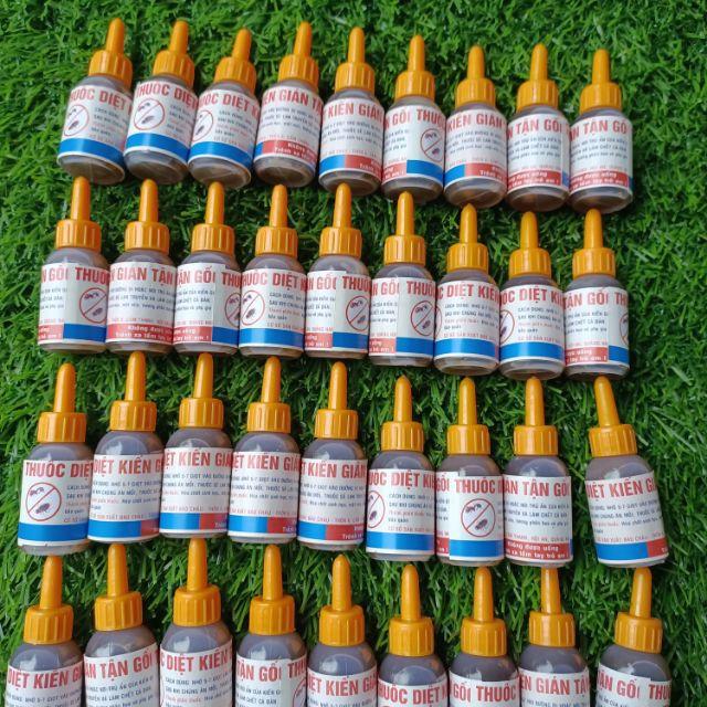 100 lọ thuốc diệt kiến gián sinh học