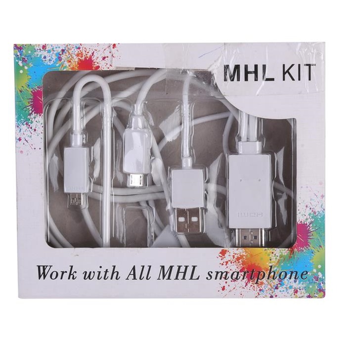 Cáp HDMI MHL Kit Đa Năng Cho Điện Thoại Android (màu ngẫu nhiên)